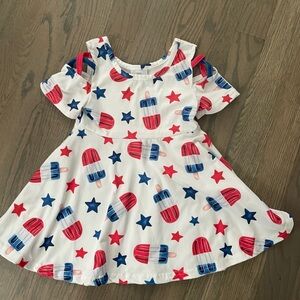 Baby Red White & Blue Dress
